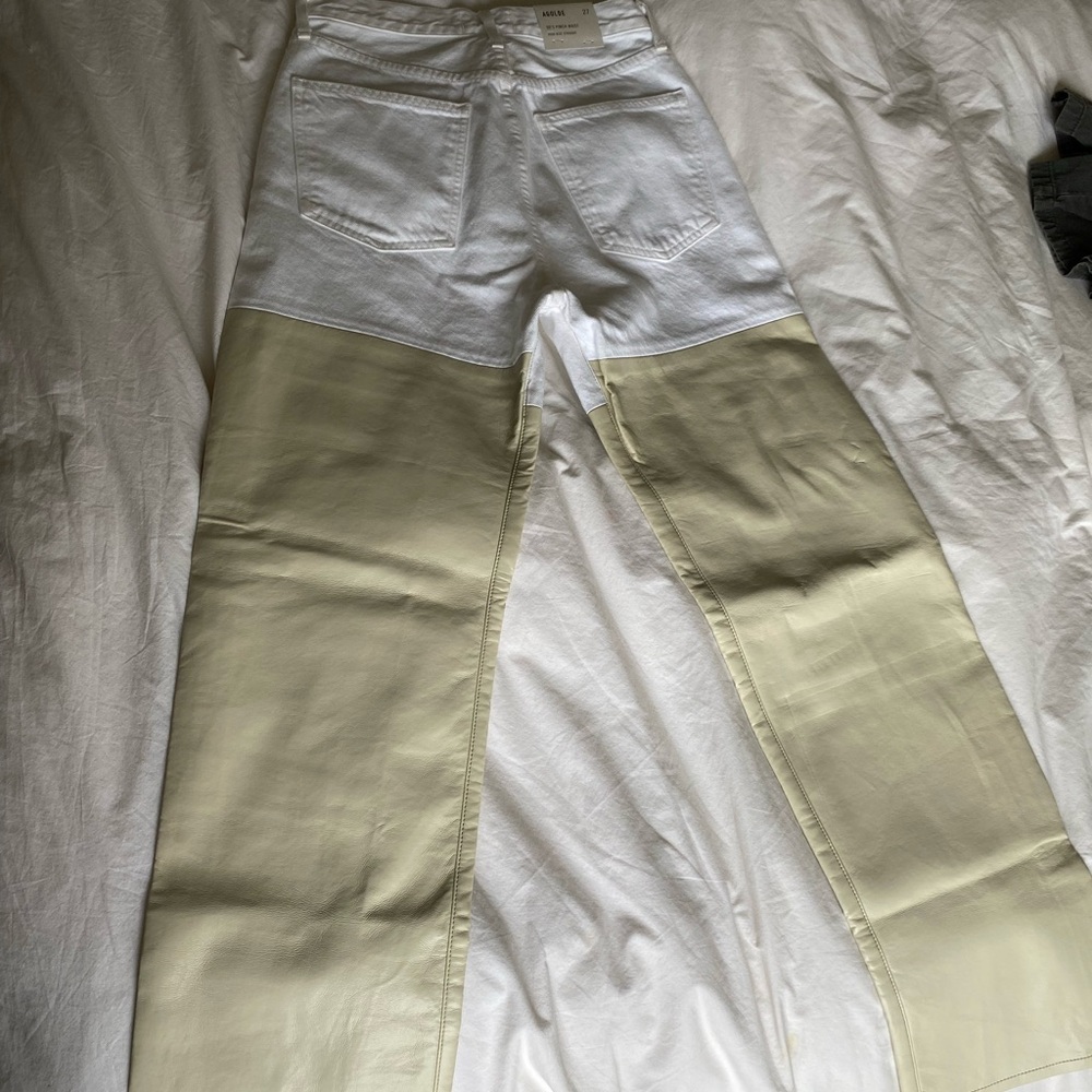 AGOLDE White Jeans